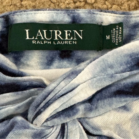 Lauren Ralph Lauren Blue Tie Dye Skirt Size M - Picture 4 of 11